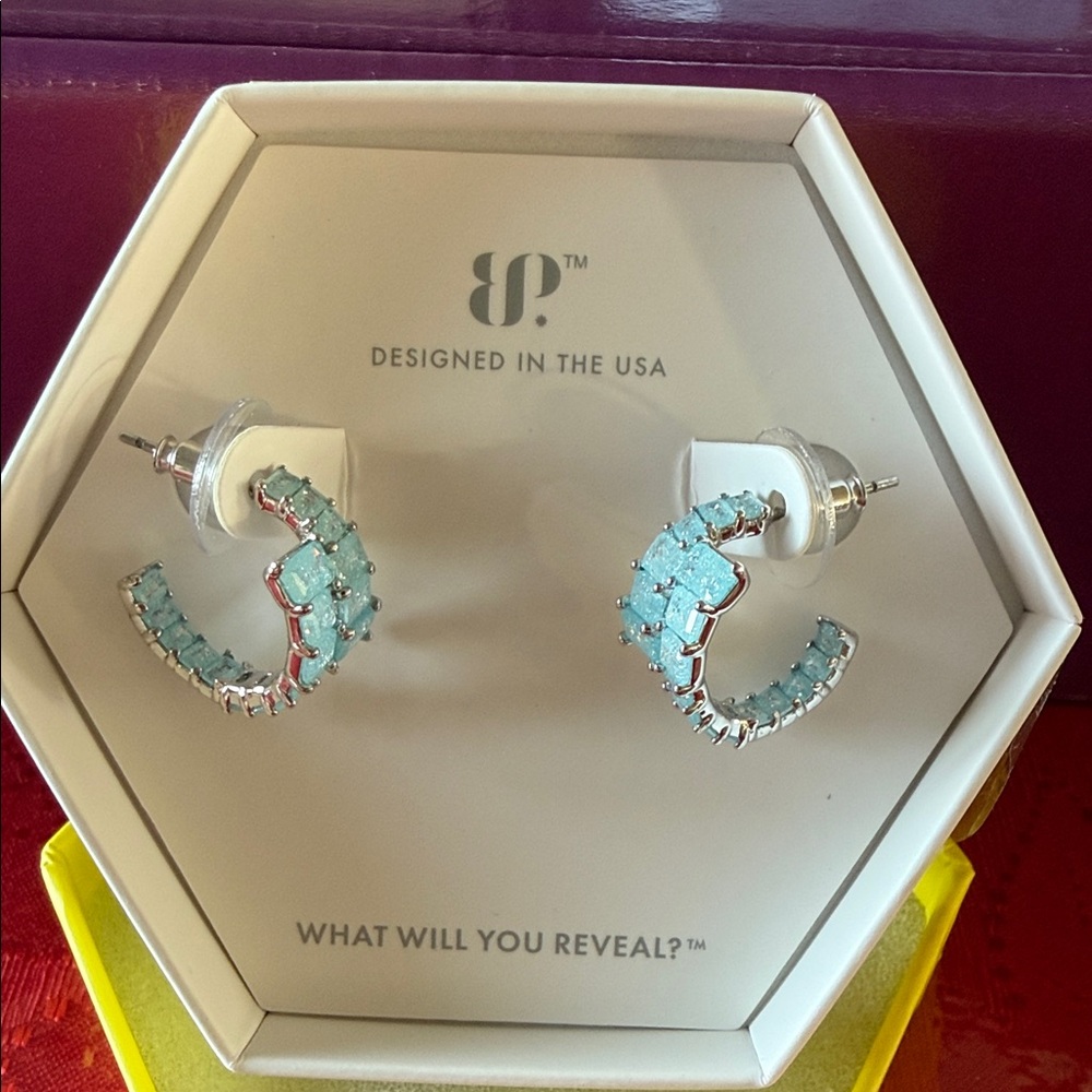 Elegant Blue Earrings by BP